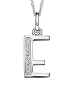 Art Deco Initial Pendant