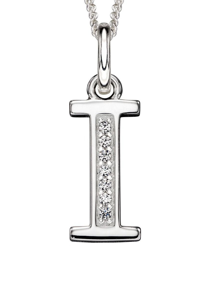 Art Deco Initial Pendant