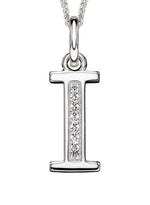 Art Deco Initial Pendant