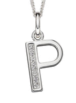 Art Deco Initial Pendant