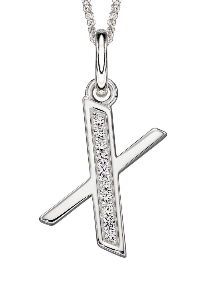 Art Deco Initial Pendant